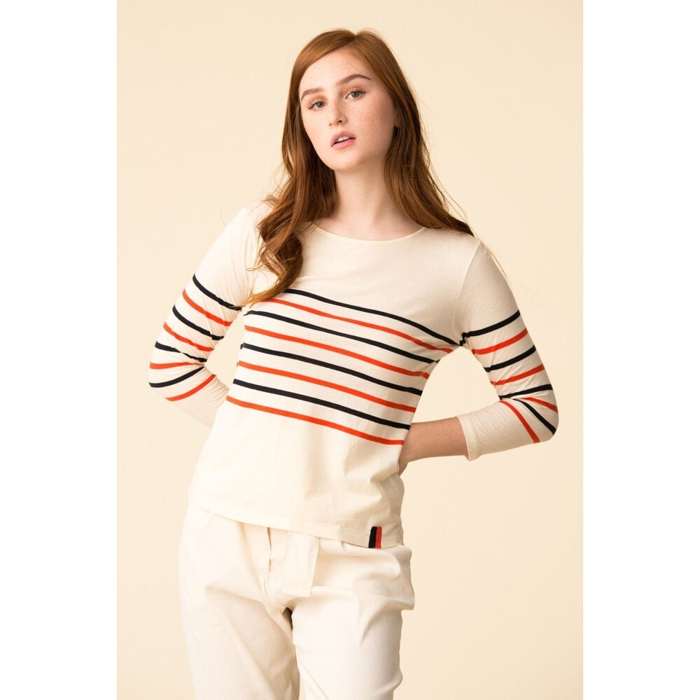 Kule The Malibu Tee Striped sz L